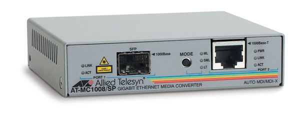 Allied Telesis AT-MC1008/SP network media converter 1000 Mbit/s