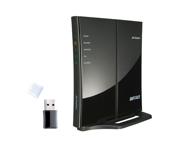 Buffalo WBMR-HP-GN/U wireless router Black