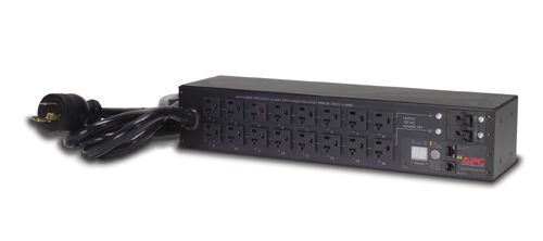 APC Rack PDU, Switched, 2U, 30A, 120V, (16)5-20