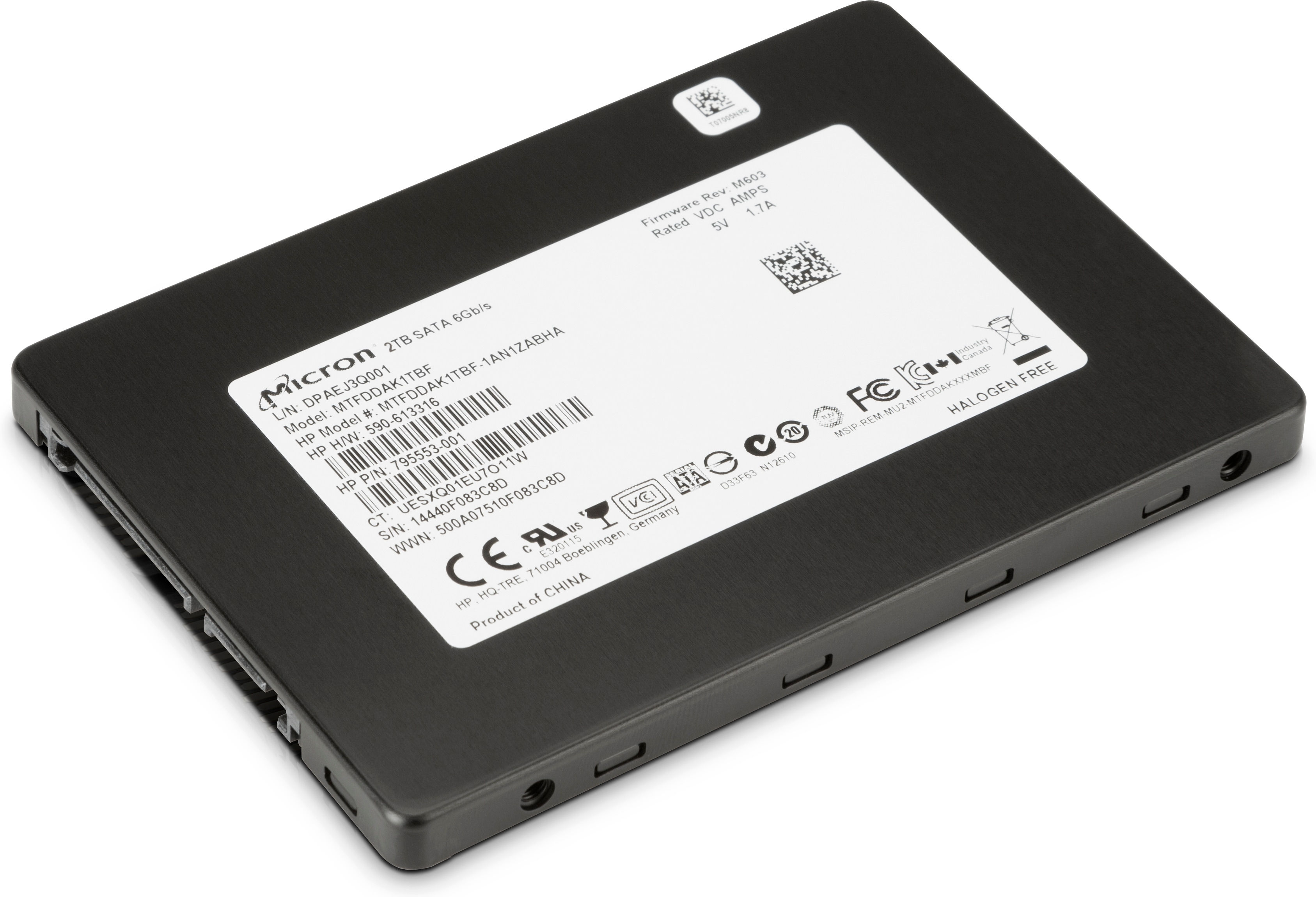 HP 2TB SATA SSD