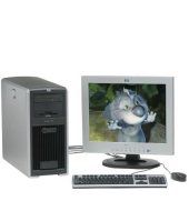 HP workstation xw8000 Xeon 2.4GHz 1GB/18GB Dn Ultra320 SCSI No graphics CD-RW Windows2000