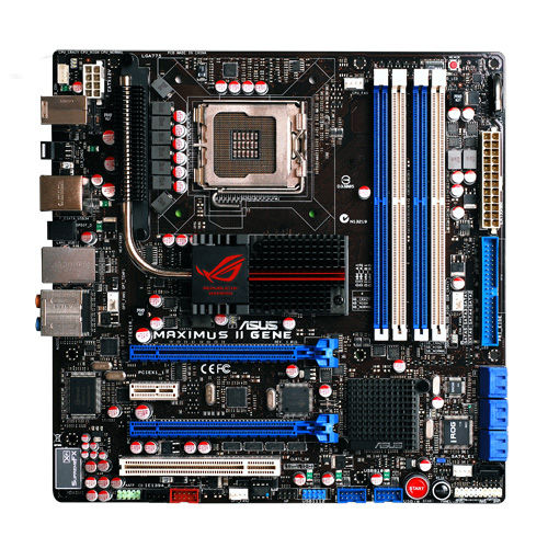 ASUS MAXIMUS-II-GENE motherboard LGA 775 (Socket T) micro ATX