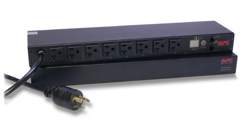 APC Rack PDU, Switched, 1U, 20A, 120V, (8)5-20