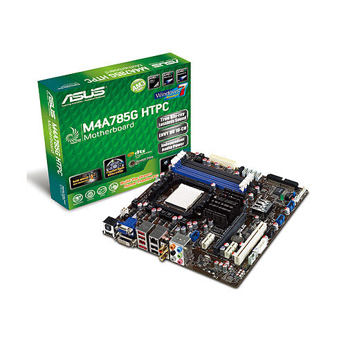 ASUS M4A785G HTPC AMD 785G Socket AM3 micro ATX