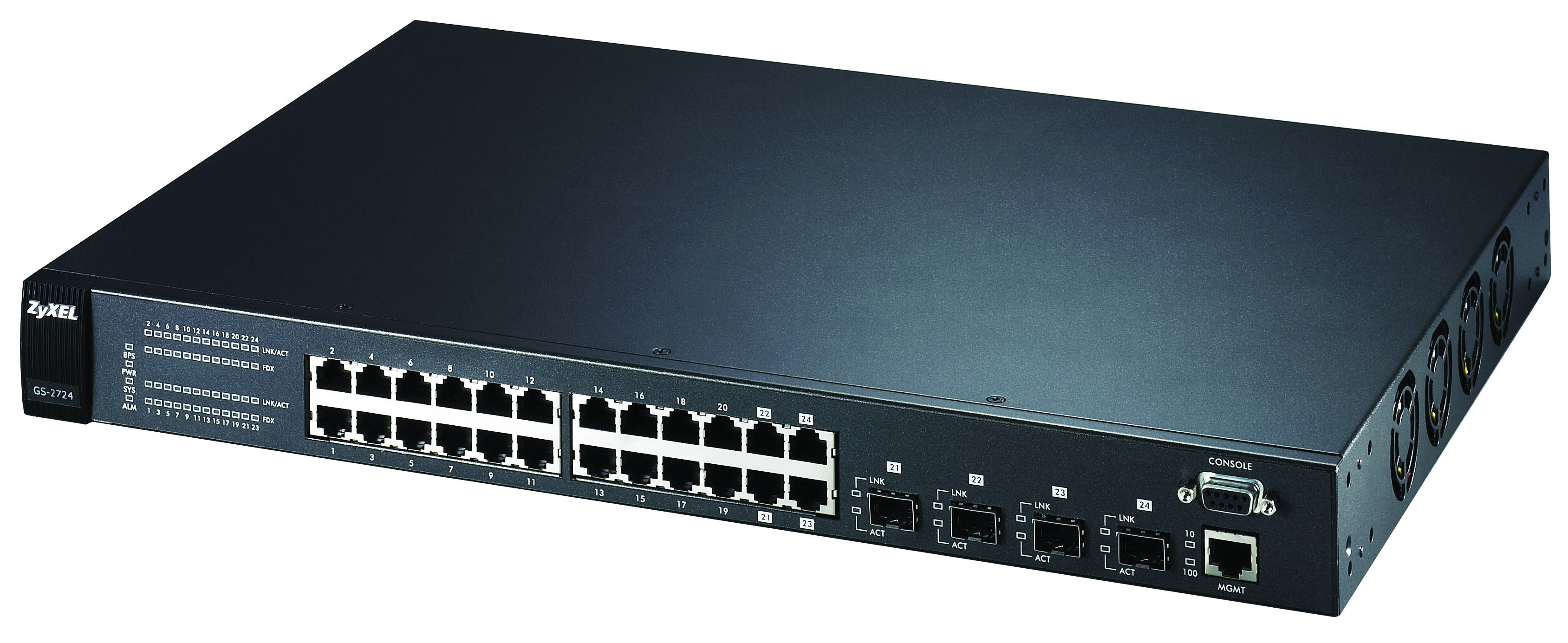 Zyxel GS-2724 Managed L3 Black