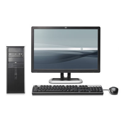 HP dc7900 MT + LE2201w Intel® Core™2 Duo E8400 2 GB DDR2-SDRAM 160 GB HDD Intel® GMA 4500M Windows Vista Business Mini Tower PC