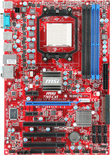 MSI 770T-C45 AMD 770 Socket AM2 ATX
