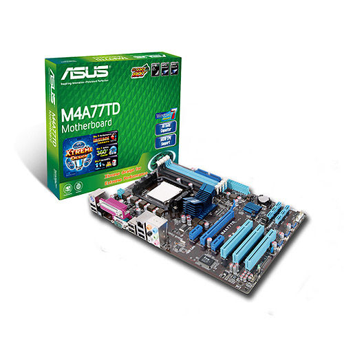 ASUS M4A77TD motherboard AMD 770 Socket AM3 ATX