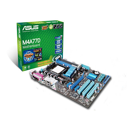 ASUS M4A77D motherboard AMD 770 Socket AM3 ATX