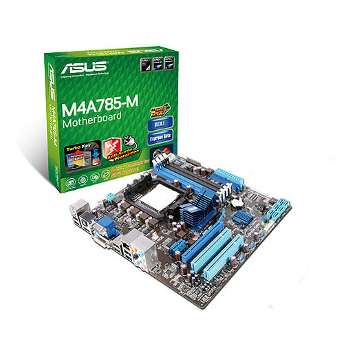 ASUS MB M4A785-M mATX AM2 Plus 785G AMD 785G Socket AM3 micro ATX