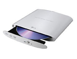 LG GP08NU20 optical disc drive White