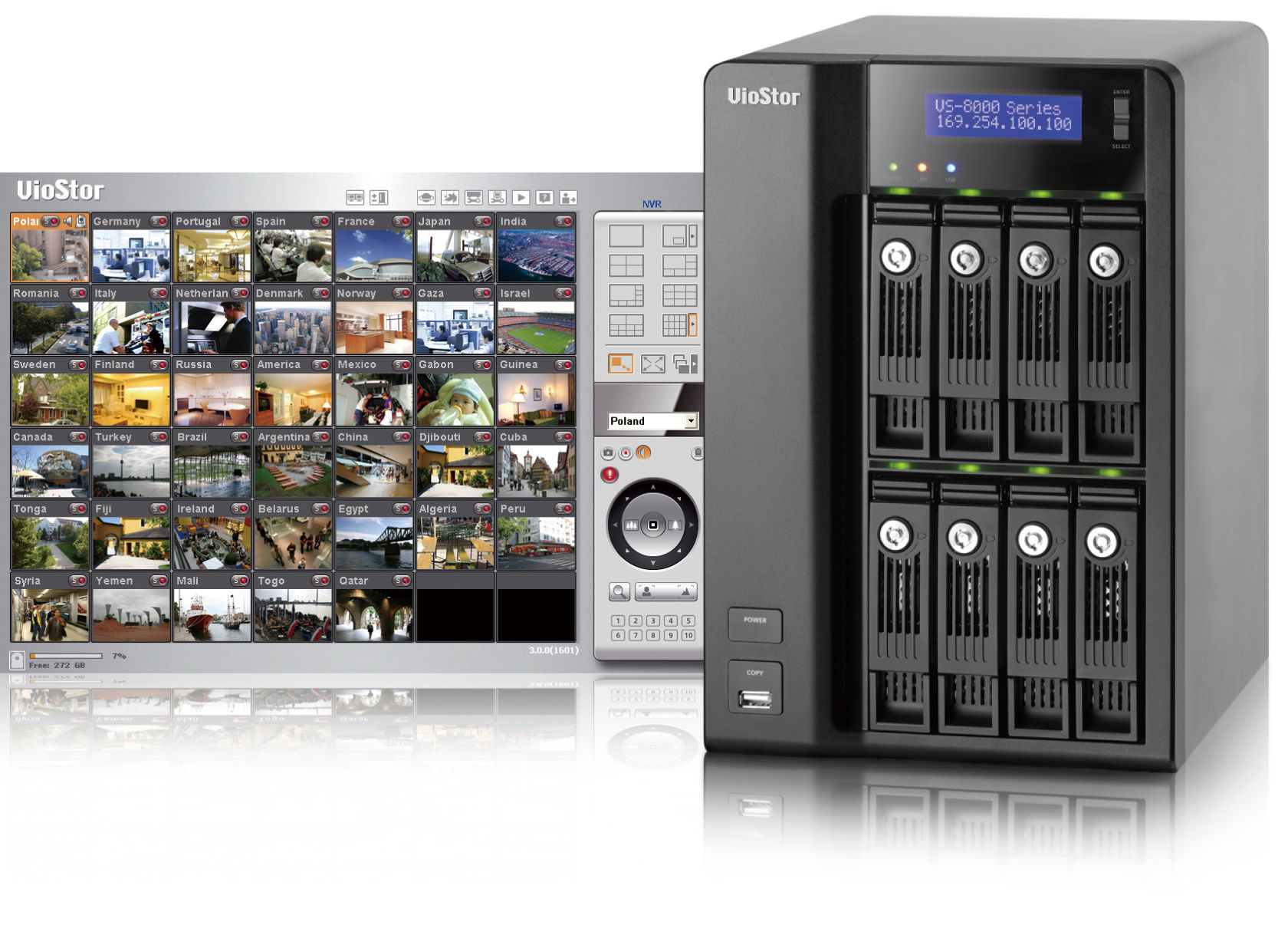 QNAP VS-8040 VioStor NVR