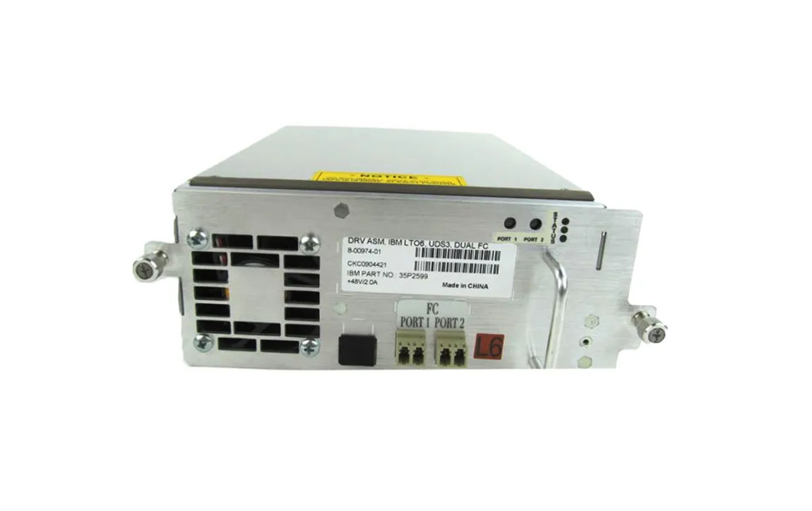 35P2599 - IBM 2.5TB/6.25TB LTO-6 Fibre Channel Tape Drive