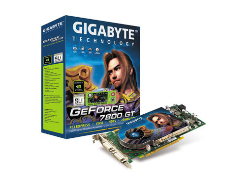 GIGABYTE GeForce 7800 GT NVIDIA GDDR3