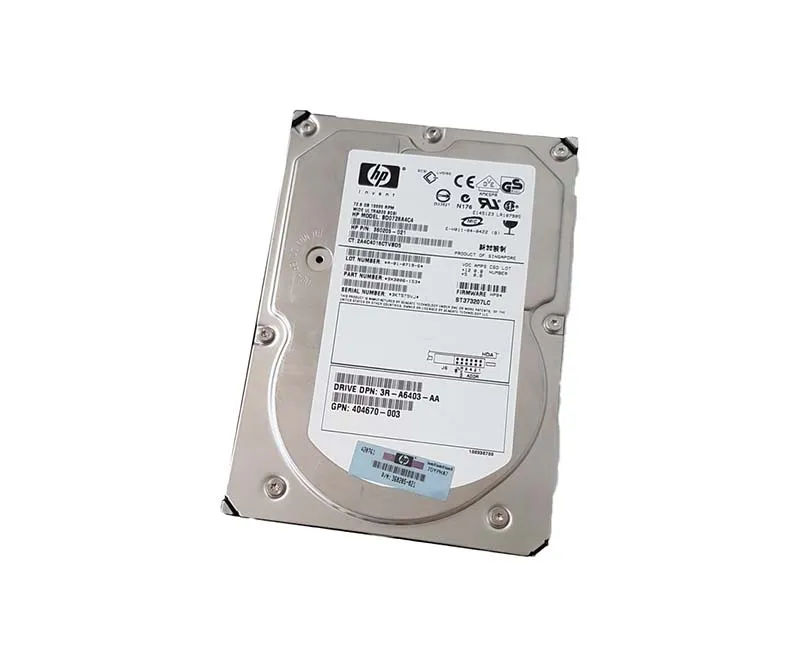 360205-021 - HP 72.8GB 10000RPM SCSI 320MB/s 3.5-in Hard Drive
