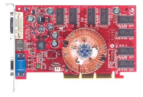 MSI FX5700LE-TD256 graphics card NVIDIA GDDR