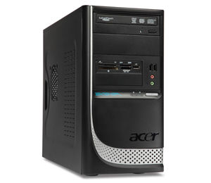 Acer Extensa E270 Intel® Pentium® E5200 1 GB DDR2-SDRAM 160 GB Intel® GMA 3100 Windows Vista Business Tower PC