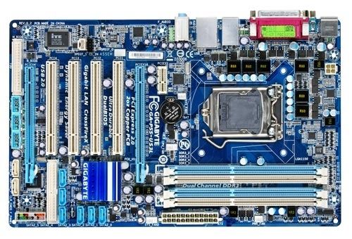 GIGABYTE GA-P55-US3L Intel® P55 LGA 1156 (Socket H) ATX