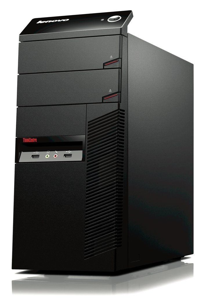 Lenovo ThinkCentre M58 Intel® Pentium® E5300 1 GB DDR3-SDRAM 320 GB Intel® GMA 4500M Windows 7 Professional Tower PC Black