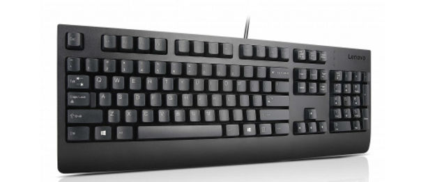 Lenovo 4X30M86892 keyboard Universal USB AZERTY French Black