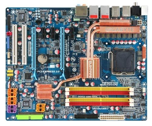 GIGABYTE GA-EX38-DQ6 motherboard LGA 775 (Socket T) ATX