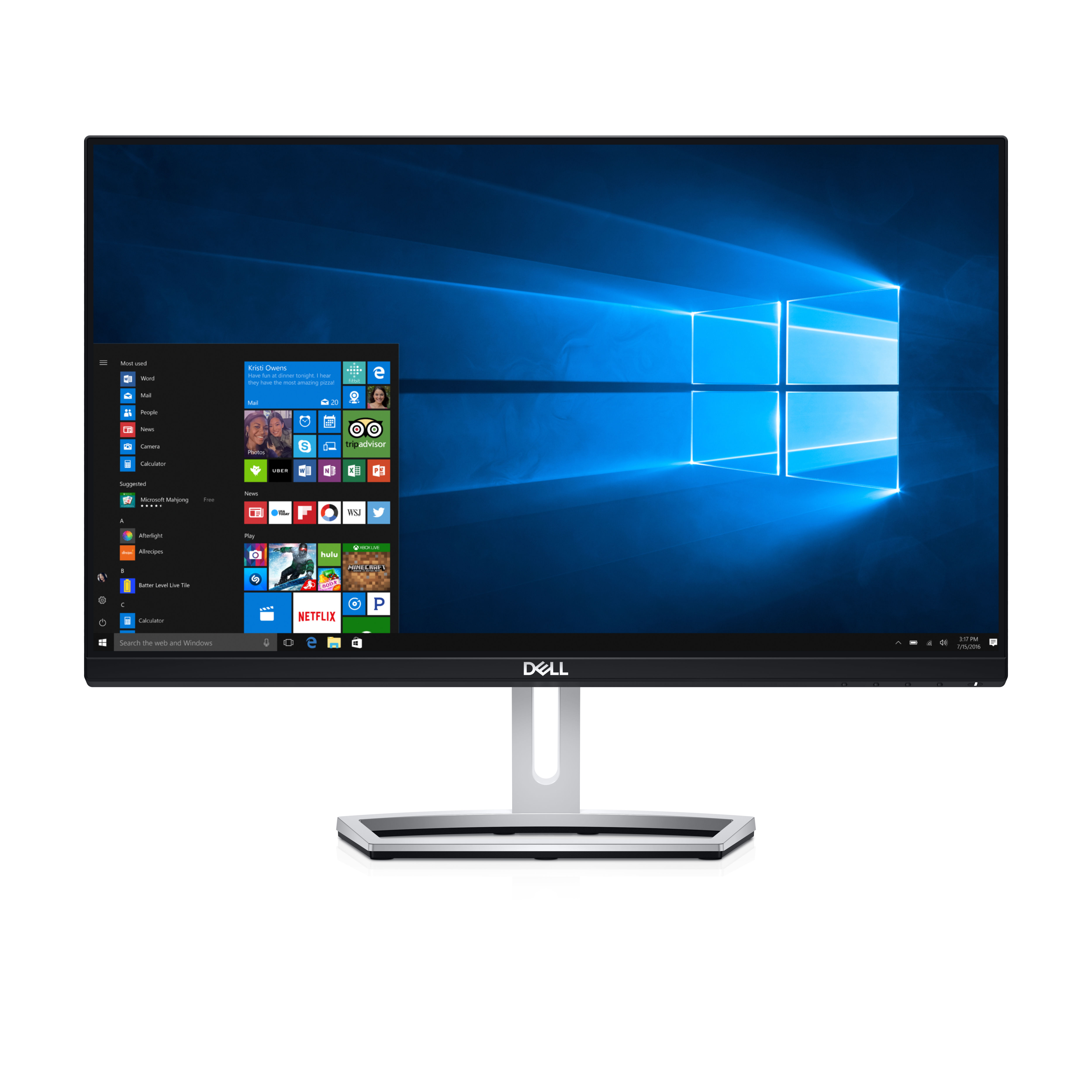 DELL S Series S2318H computer monitor 58.4 cm (23") 1920 x 1080 pixels Full HD LED Black