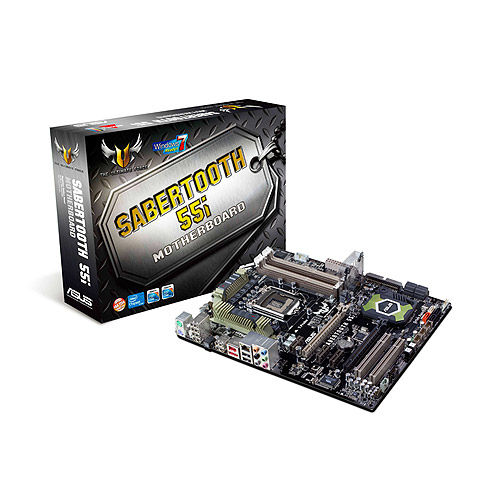 ASUS SABERTOOTH 55i LGA 1156 (Socket H) ATX