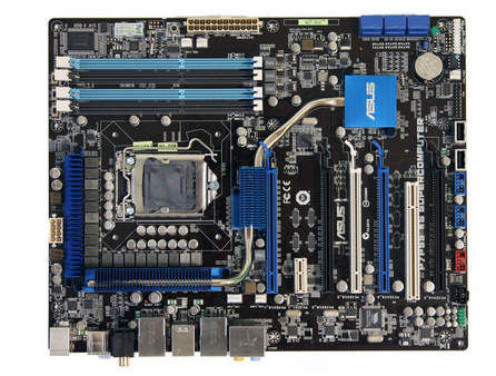 ASUS P7P55 WS SUPERCOMPUTER motherboard Intel® P55 LGA 1156 (Socket H) ATX
