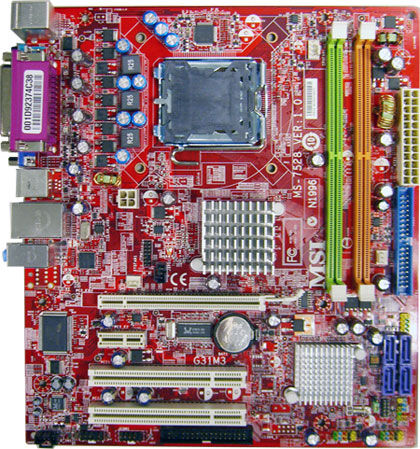 MSI G31M3-F LGA 775 (Socket T) micro ATX