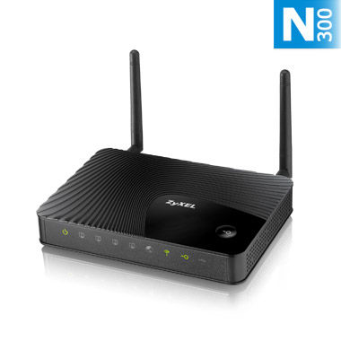 Zyxel NBG-419N v2 wireless router Fast Ethernet Black