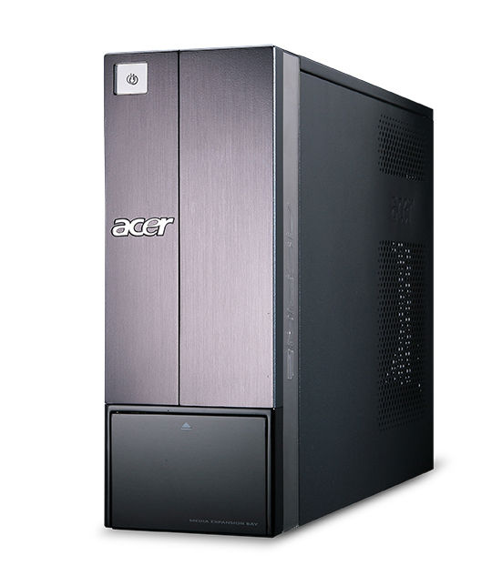 Acer Aspire X5810 Intel® Core™2 Quad Q8300 4 GB DDR3-SDRAM 750 GB AMD Radeon HD 4650 Windows 7 Home Premium SFF PC