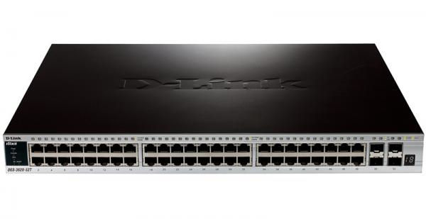 D-Link DGS-3620-52T-SI network switch Managed L3 Black