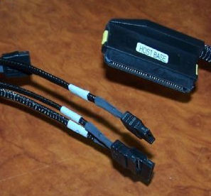 HP Internal SAS 4 4 Line Host Fan Cable
