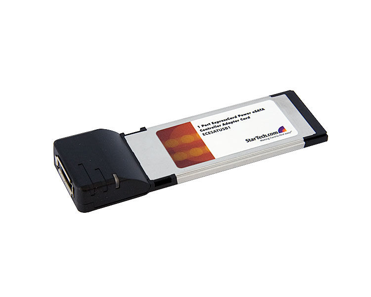 StarTech.com 1Port ExpressCard eSATA Card interface cards/adapter