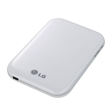 LG My Netbook Friend (320 GB) external hard drive 5400 RPM 2.5" USB 2.0 White