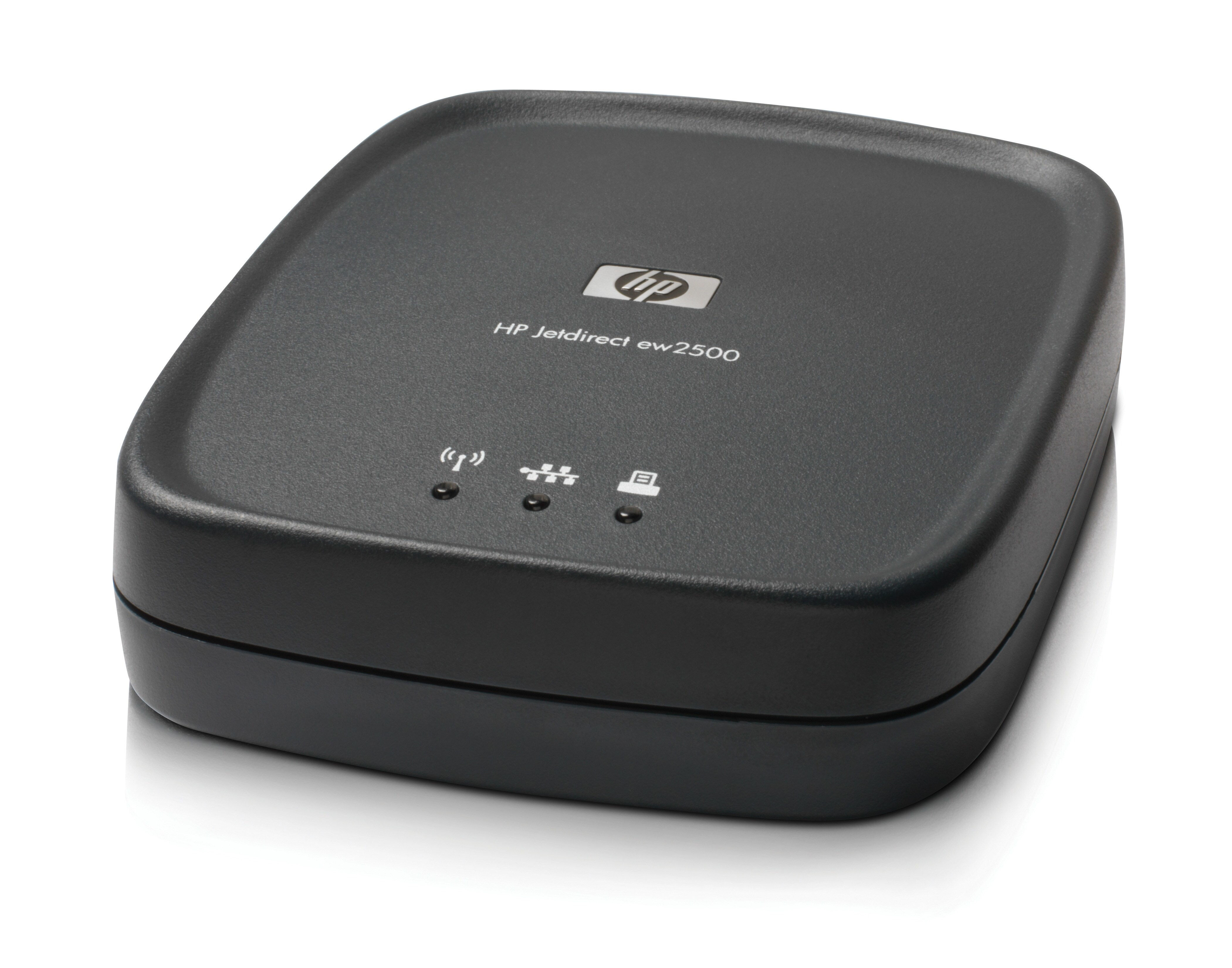 HP Jetdirect ew2500 802.11b/g Wireless Print Server