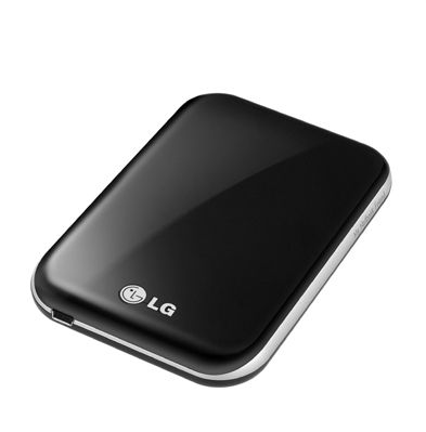 LG My Netbook Friend - 500Gb external hard drive 5400 RPM 2.5" USB 2.0 Black