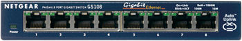 NETGEAR ProSafe Ethernet Desktop Switch Unmanaged Blue