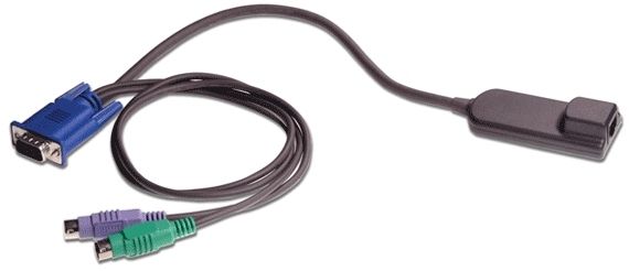 Vertiv Avocent Server interface module for VGA PS/2 kybd PS/2 mouse (extended version) KVM cable
