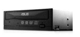 ASUS DRW1608P2S/D DVD ± R / RW Drive black optical disc drive Internal DVD-RW