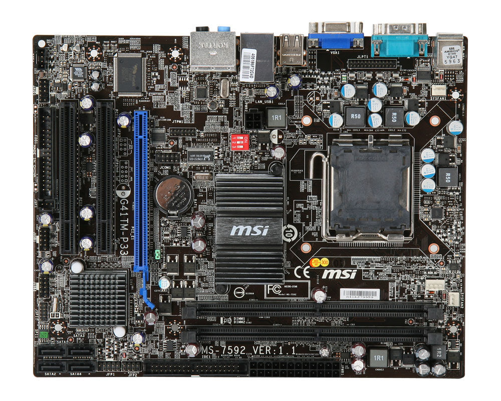 MSI G41TM-P33 motherboard LGA 775 (Socket T) micro ATX