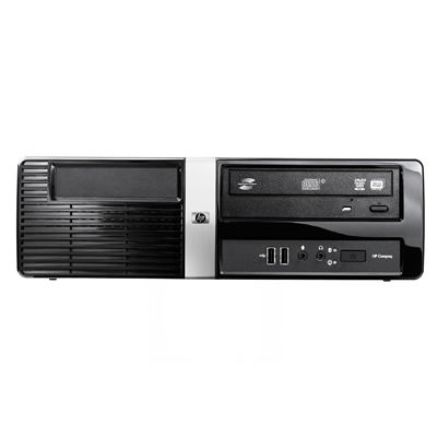 HP Compaq dx2810 Intel® Celeron® E1500 0 GB DDR2-SDRAM 160 GB Intel® GMA X4500HD Windows Vista Business SFF PC Black