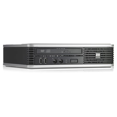 HP Compaq dc7900 Intel® Core™2 Duo E8400 2 GB DDR2-SDRAM 160 GB Intel® GMA 4500M Windows XP Professional Small Desktop PC Black