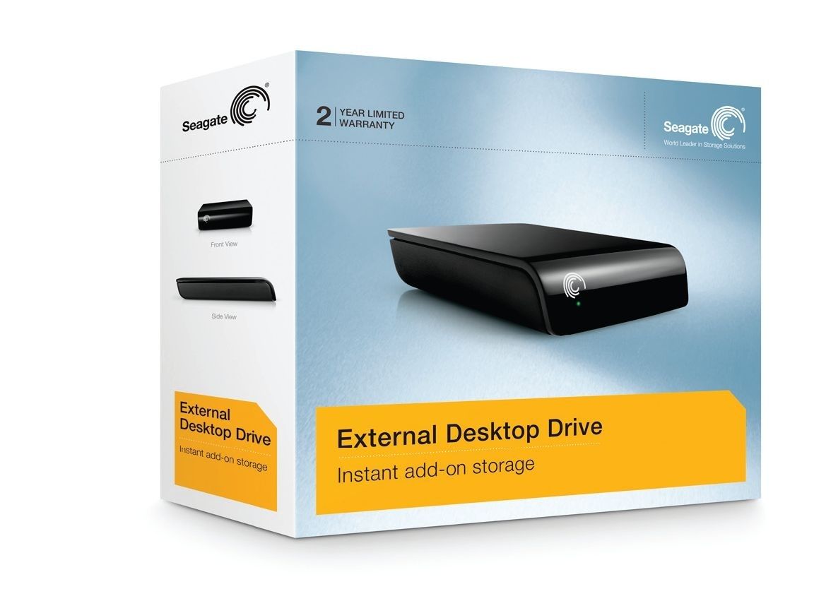 Seagate S-series ST310005EXM101-RK external hard drive 1 TB 7200 RPM USB 2.0