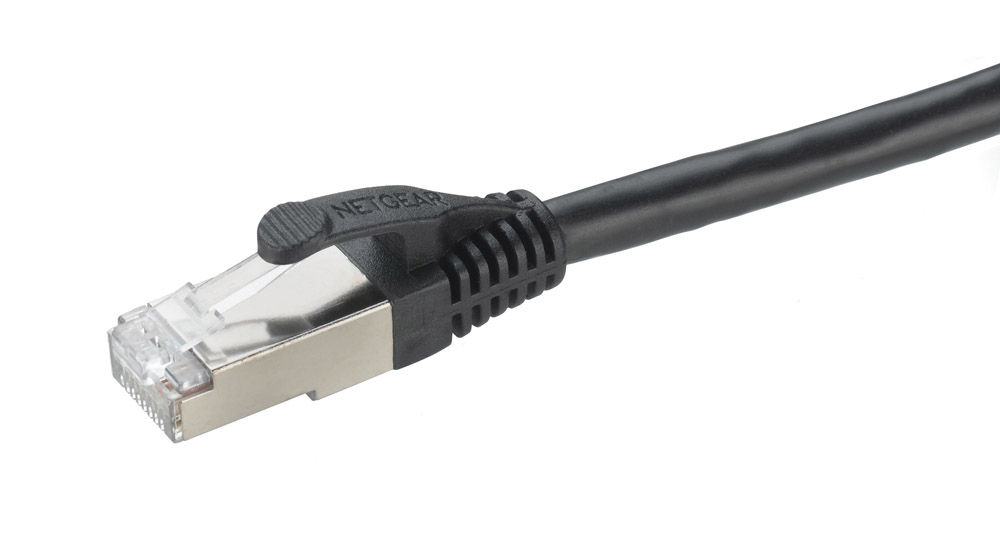NETGEAR Cat6 STP Network Cables: 2.0 m networking cable Black 2 m