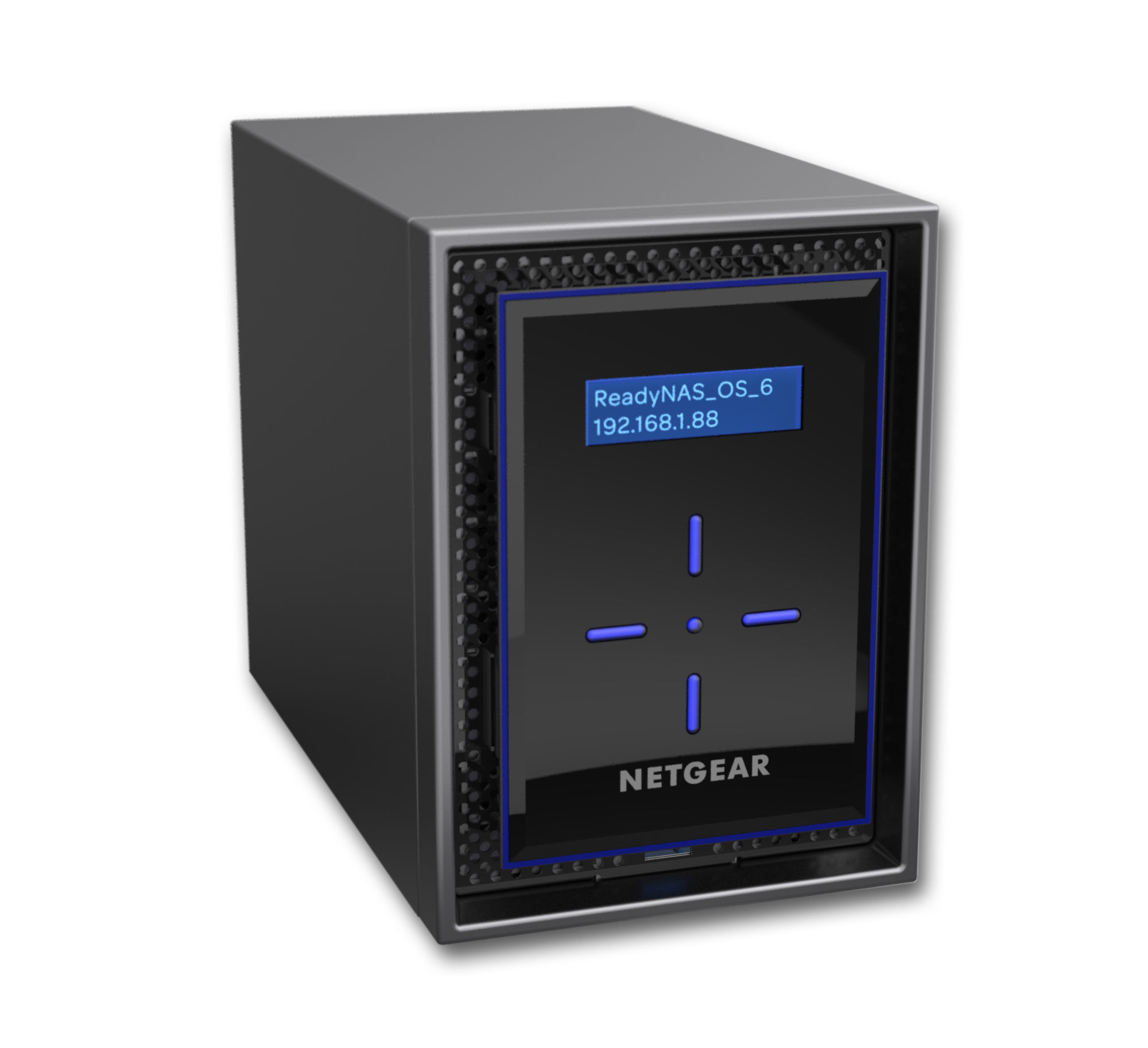 NETGEAR ReadyNAS 422 NAS Desktop Intel Atom® C3338 2 GB DDR4 4 TB HDD Black