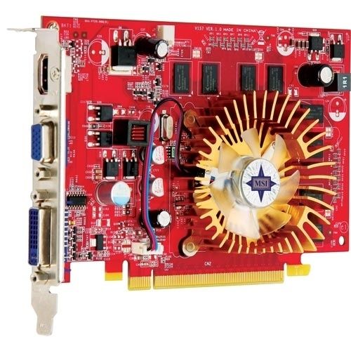 MSI Geforce 9500GT NVIDIA GeForce 9500 GT 1 GB GDDR2