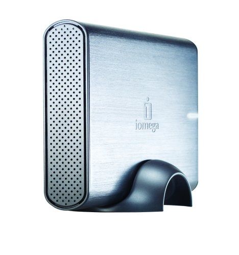 Iomega Prestige 1TB Desktop HDD external hard drive 7200 RPM Silver