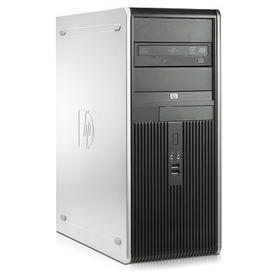 HP dc7900 Intel® Core™2 Duo E8400 2 GB DDR2-SDRAM 160 GB Intel® GMA 4500M Windows 7 Professional Mini Tower PC Black, Grey