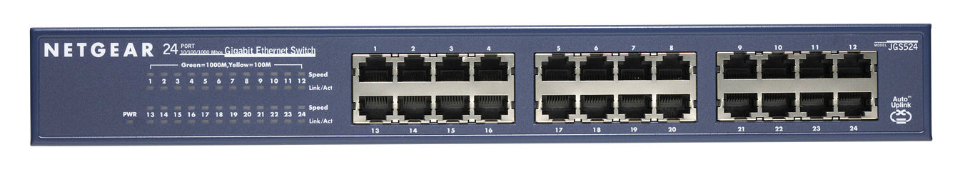 NETGEAR ProSafe Ethernet Switch Unmanaged Blue